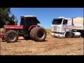 trator massey ferguson 297 turbo filipado tentando desatola careta scania 113H