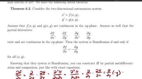 20 - Hamiltonian Systems