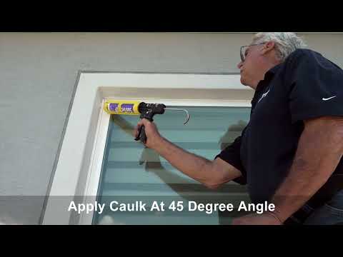 Caulking Window Exteriors | Homeowner Maintenance Made Easy