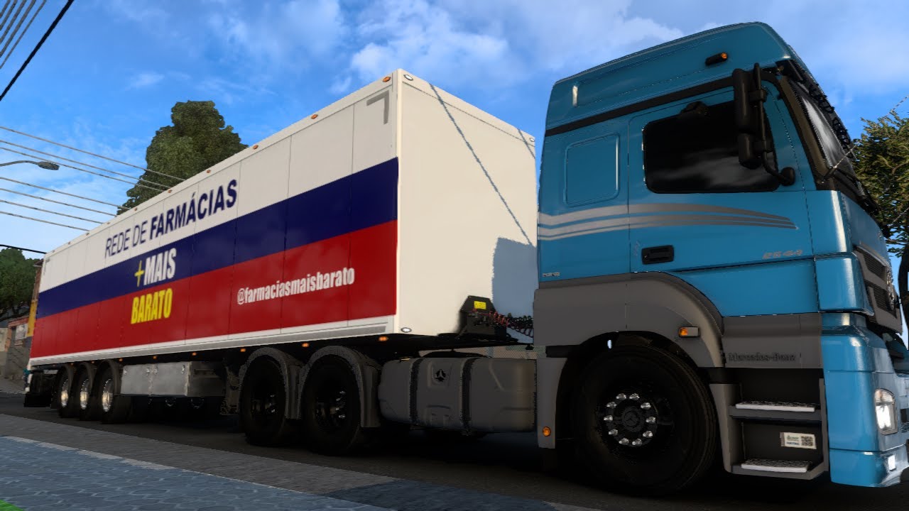 EURO TRUCK 2 PELO BRASIL. MAPA BAHIA V.1.49 YouTube