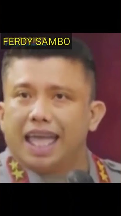 TERNYATA FERDY SAMBO JAGO NYANYI
