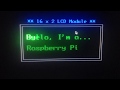 LCD Module 16x2