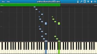 E.Grieg - Peer Gynt. Anitra's Dance . Suite No. 1, Op. 46. piano (Synthesia) chords