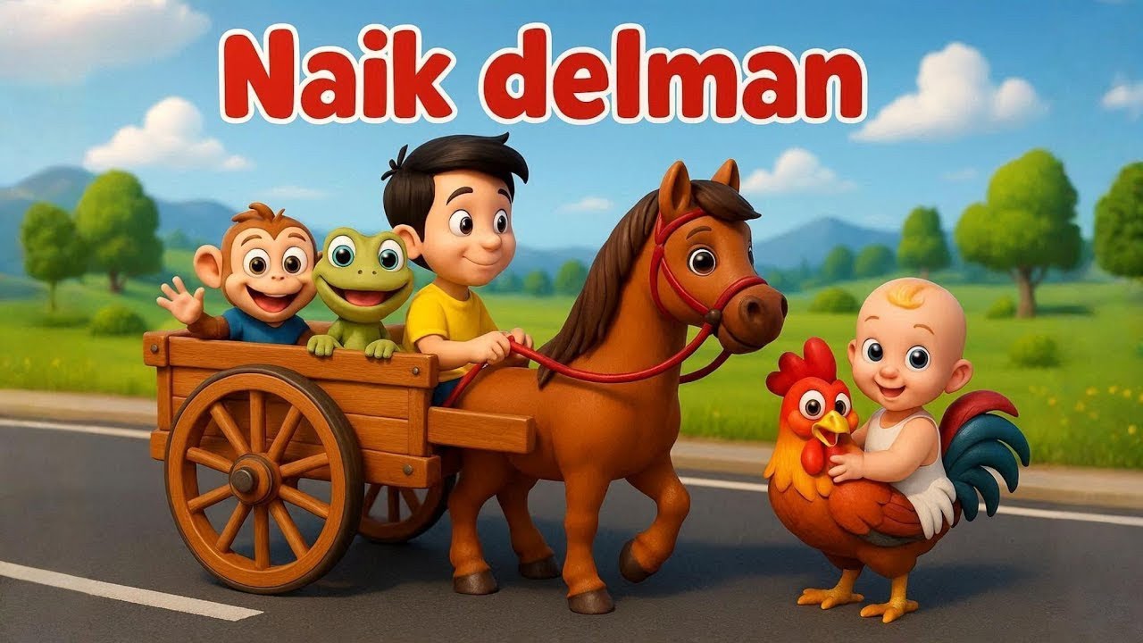 Naik Delman – Lagu Anak Anak Populer | Lagu Anak Indonesia Terbaru