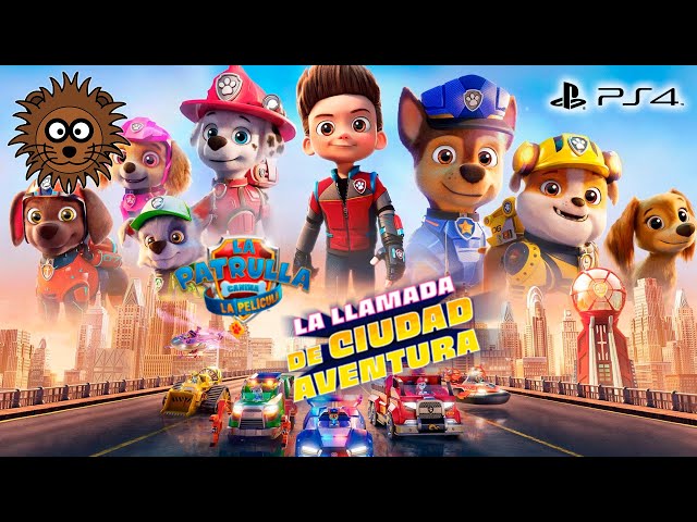 PAW Patrol La película La Llamada de Ciudad Aventura en Español Latino -  Carrera de Obstáculos 1 PS4 