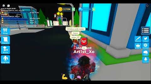 Noob disguise trolling in Super Power Fighting Simulator (ROBLOX)