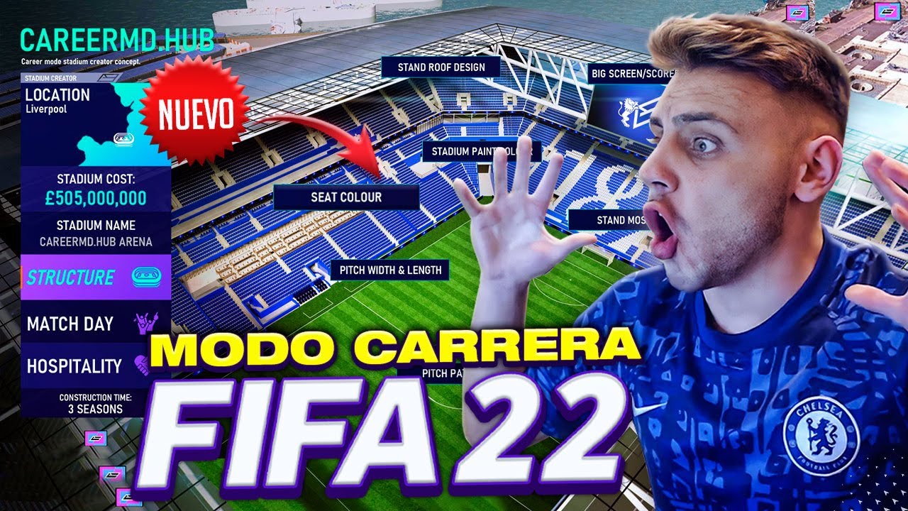 OJALÁ ESTÉ ESTO en el MODO CARRERA de FIFA 22 !!! - YouTube