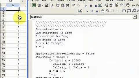VBA Lesson 12   TIME  amp; SPEED UP YOUR MACROS | Microsoft Excel Tutorials