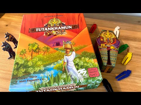 Tutankhamun - Unboxing & Setup - Little Rocket Games - Gioco da Tavolo