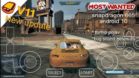 Need For Speed Most Wanted 2012 | Vita3k V11 New update | Snapdragon 665 Ram4G Android 10