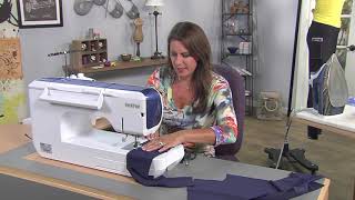 Learn how to add pockets to leggings on It’s Sew Easy with Angela Wolf. (2008-1)