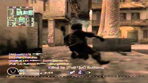 Worst Spawn Ever -- COD 4