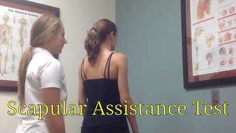 Scapular Assistance Test