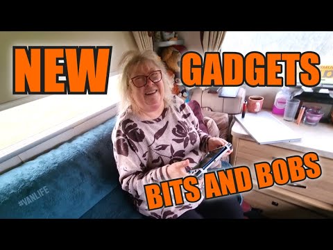 NEW GADGETS Bits and Bobs | Vanlife Gaming | Winter Vanlife #manyfunadventures #vanlife