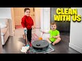 Clean the house with us