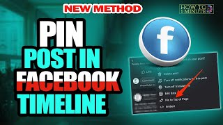 How to pin post in facebook timeline 2024