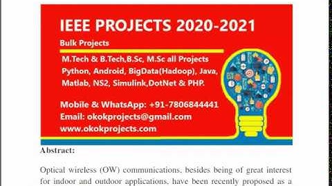 Interference Analysis for Optical Wireless Communications in Network on Chip NoC Scenarios