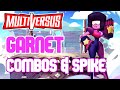 MULTIVERSUS GARNET Gameplay Montage | Combos, Spikes and KOs Montage