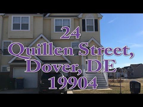 24 Quillen Street, Dover, DE home video tour