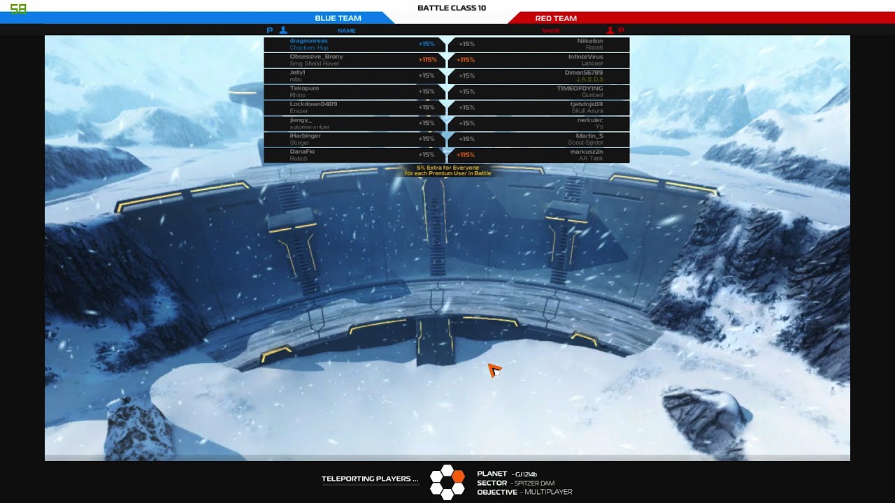 Robocraft League Arena Match #16: Spitzer Dam