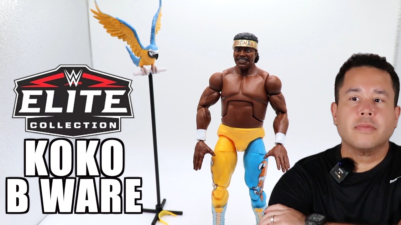 WWE Elite 125 Koko B Ware Figure REVIEW - YouTube