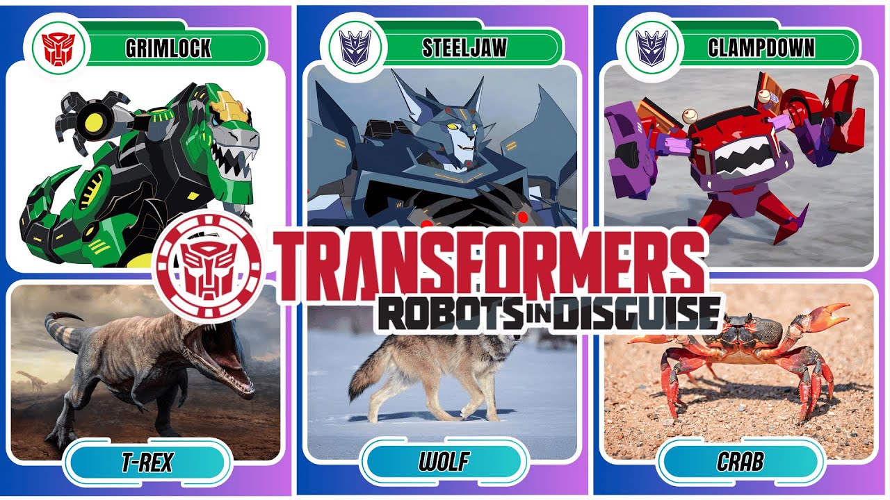 Transformers Animal Ric Real-Life Animal Inspirations of Transformers Robots in Disguise 2015 ...