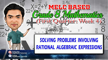 How To Solve Problems Involving Rational Algebraic Expressions