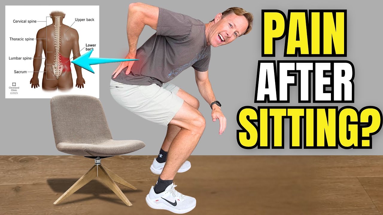 Pain When Standing After Sitting? Try These 3 Exercises