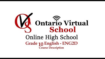 ENG2D - Grade 10 Academic English - OVS
