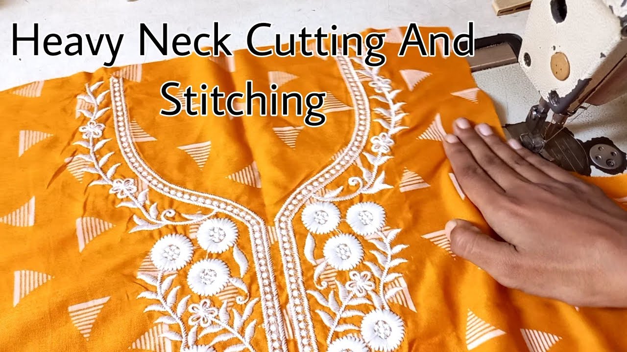 Radymate suit ke gale ki cutting and stitching/Easy method Step By Step