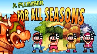 A Plumber For All Seasons (2021) / Complete Playthrough / Fantastic SMW ROM Hack