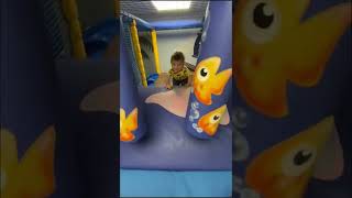 George 10 months, "Under the sea" Soft play area in The Dolphin center, Darlington, UK screenshot 5