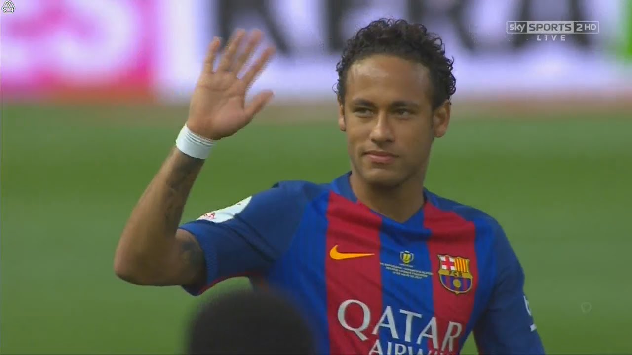 Neymar Vs Alaves Hd 1080i Copa Del Rey Final 2016 17 English Commentary Youtube