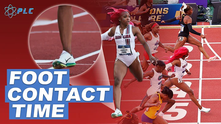 How To Fix Your Foot Strike With 100m NCAA Championship #howtorunfaster #sprintmechanics