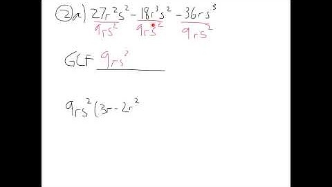 Common Factors Example 2ab FMP 10 5.2