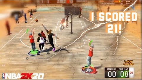 MY DEMIGOD SCORING MACHINE BUILD SCORED 21 POINTS IN 2 MINUTES! | NBA 2K20 BEST PARK GAMEPLAY