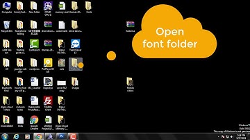 How to install font for Photoshop  cs3/cs5/cs6/cc