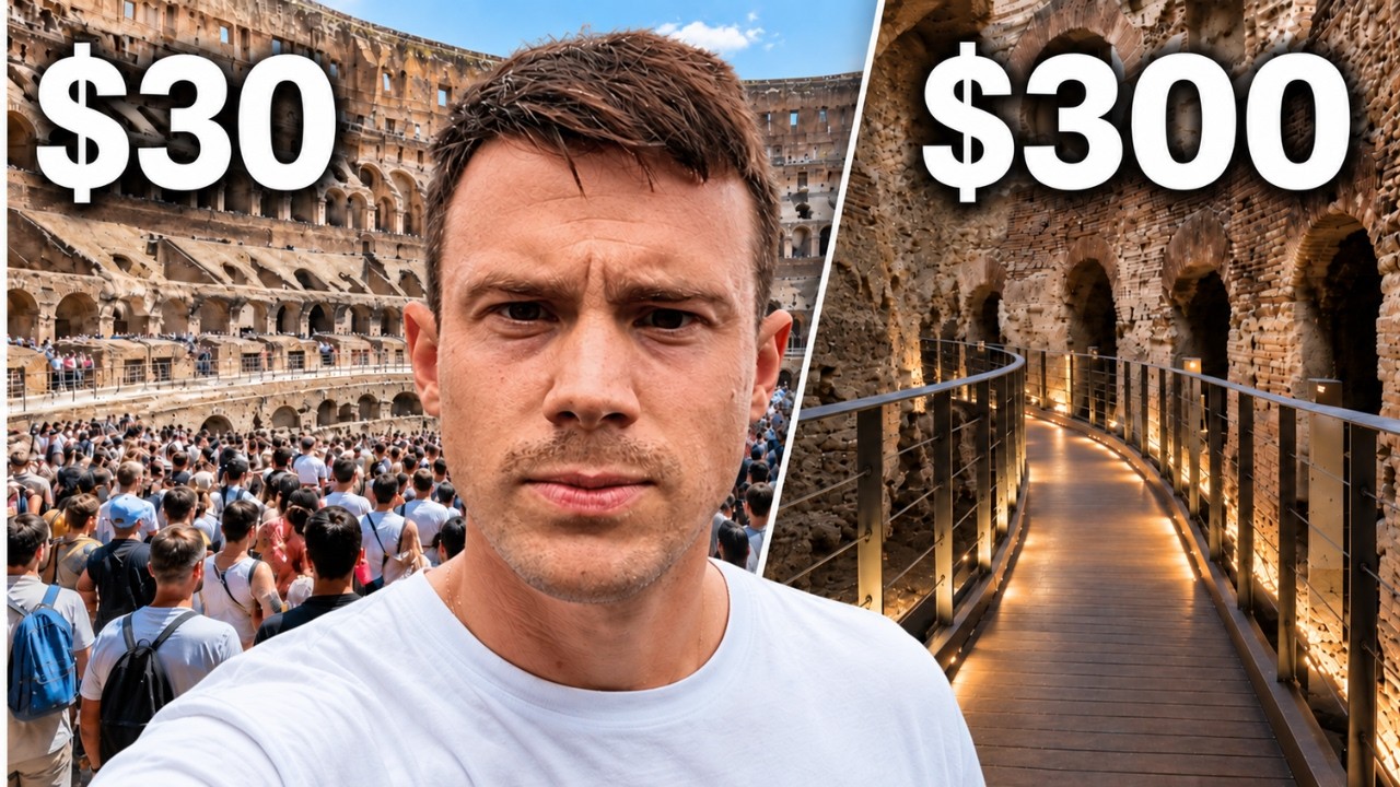What $30 vs $300 Gets You at the Colosseum in Rome