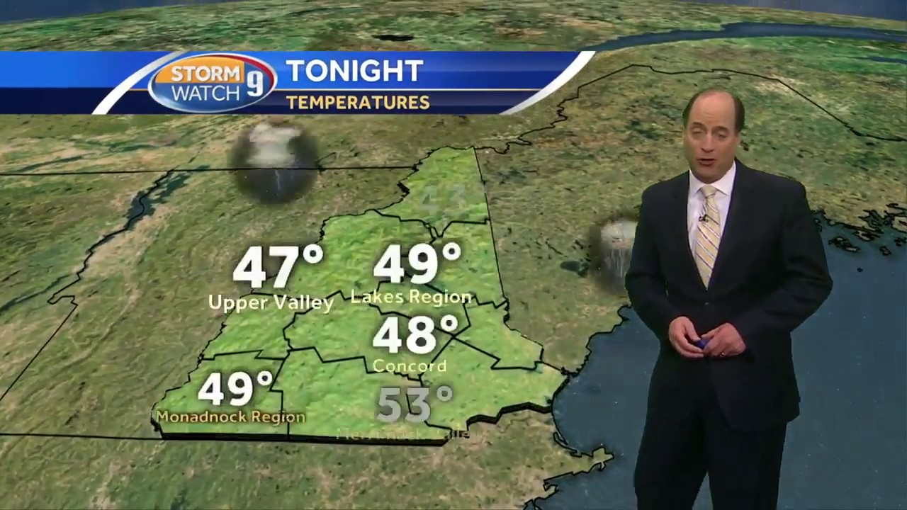 Watch: Showers move through as record warmth moves out - YouTube