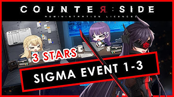 Counter:Side | Left Behind Alone 1-3 Easy 3 Stars