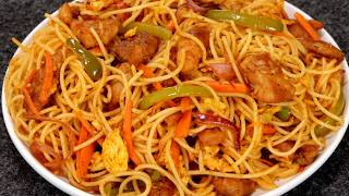 When I don’t know what to cook for dinner, I make this Chicken Spaghetti | Chicken noodles Recipe