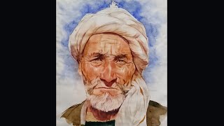 Watercolor Portrait so easy!  | Watercolor Portrait tutorials