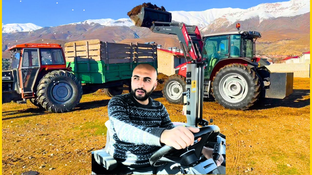 HAYVAN GÜBRESİ NASIL YÜKLENİR / MASSEY FERGUSON İLE ÖZKAN KEPÇE UYUMU NASIL