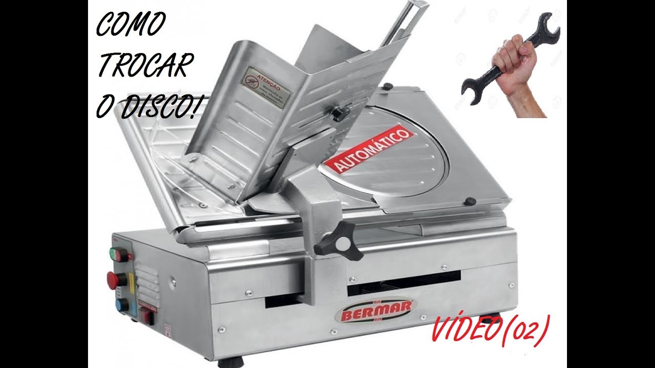 Conserto fatiador de frios BERMAR vídeo 02