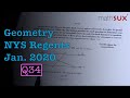 Geometry Regents Quiz
