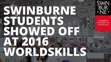 Swinburne students showed off at 2016 WorldSkills Australia