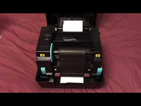 Подготовка к работе термотрансферного принтера Xprinter XP-TT325B