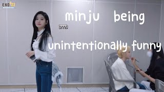 minju being unintentionally funny