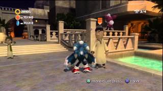 Sonic Unleashed - Shamar : Visite du village (Nuit)