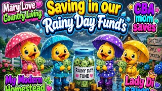 Rainy Day Funds & More!
